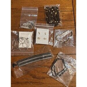 Marlyn Schiff Jewelry Lot of 7; 3 earrings & 4 bracelets New in Package